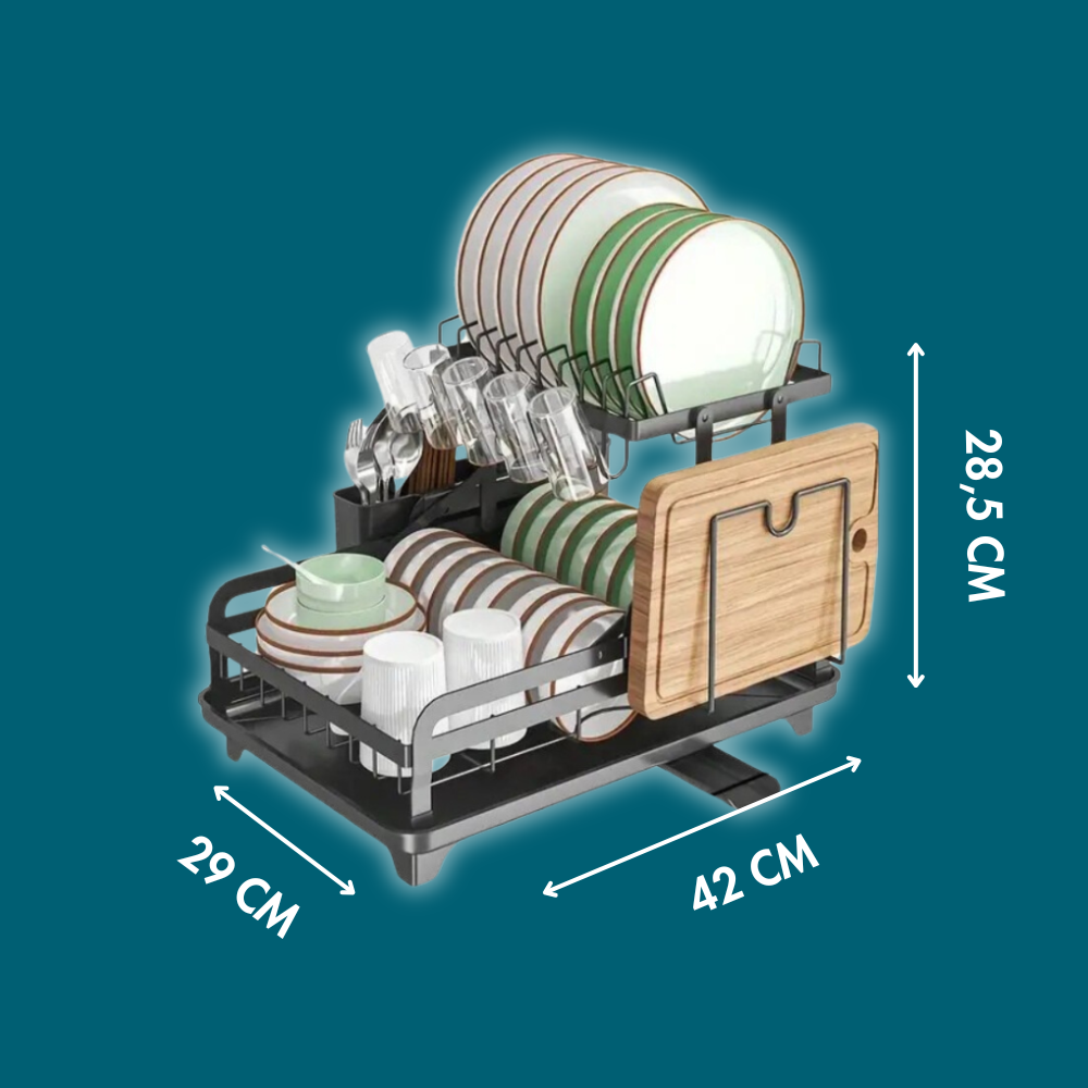 Égouttoir Vaisselle 2 Niveaux